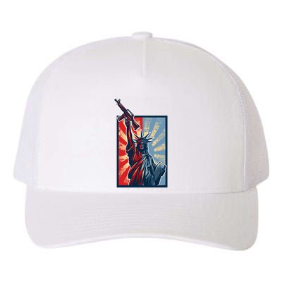 Statue Of Liberty Yupoong Adult 5-Panel Trucker Hat