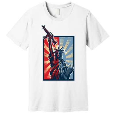 Statue Of Liberty Premium T-Shirt