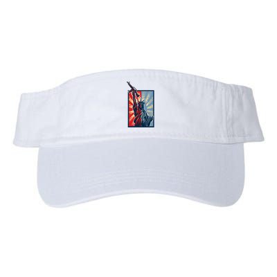 Statue Of Liberty Valucap Bio-Washed Visor