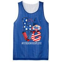 Student Odp Love 4th Of July Gnome Usa Patriotic Gift Mesh Reversible Basketball Jersey Tank