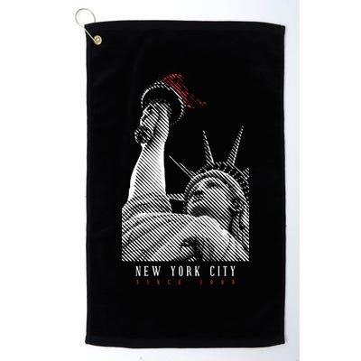 Statue Of Liberty New York City Since 1898 Golf Towel
