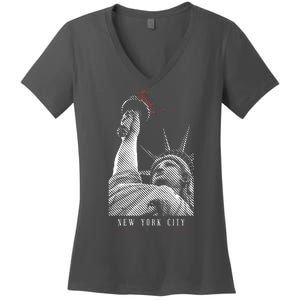 Statue Of Liberty New York City Since 1898 Women's V-Neck T-Shirt