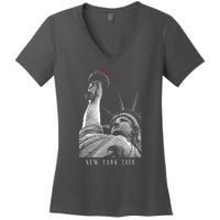 Statue Of Liberty New York City Since 1898 Women's V-Neck T-Shirt