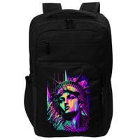 Statue Of Liberty Art Impact Tech Backpack