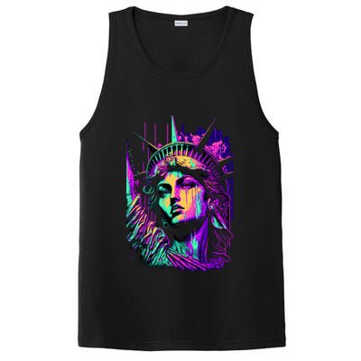 Statue Of Liberty Art PosiCharge Competitor Tank