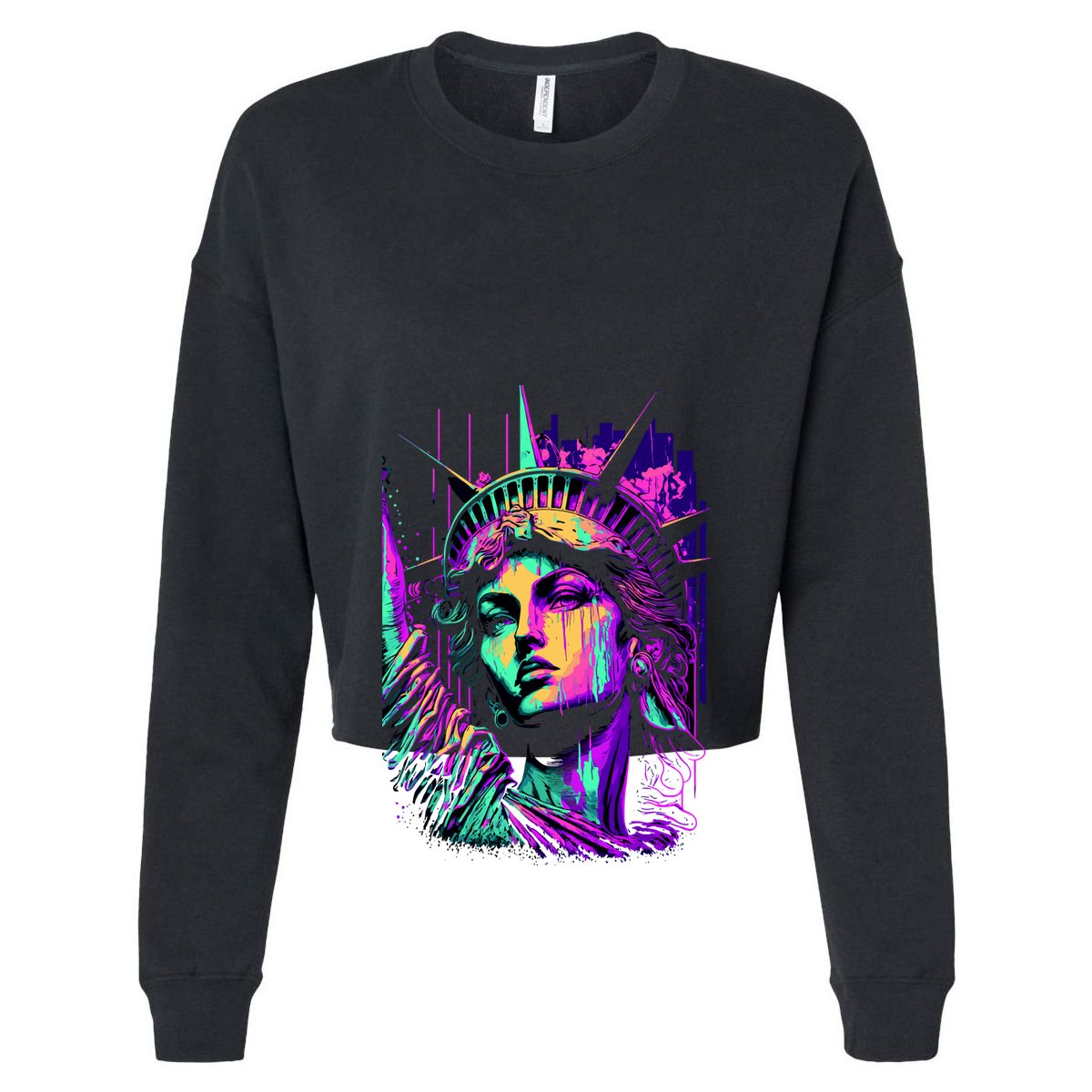 Statue Of Liberty Art Women's V-Neck T-Shirt