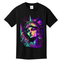 Statue Of Liberty Art Kids T-Shirt