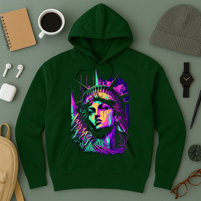 Statue Of Liberty Art Hoodie