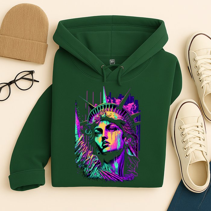 Statue Of Liberty Art Hoodie