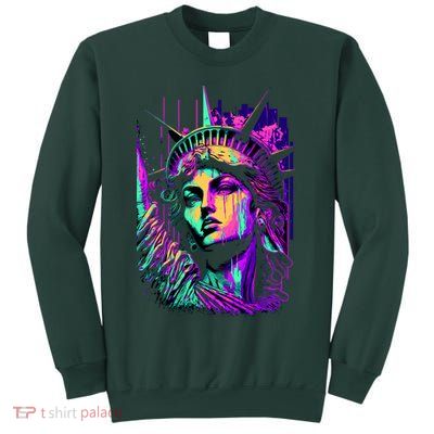 Statue Of Liberty Art Sweatshirt