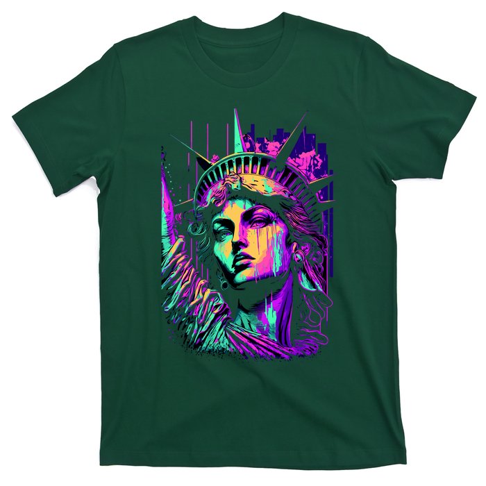 Statue Of Liberty Art T-Shirt