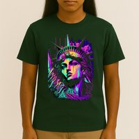 Statue Of Liberty Art T-Shirt