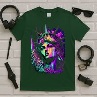 Statue Of Liberty Art T-Shirt