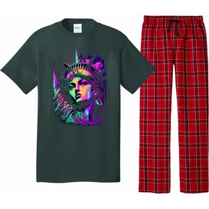 Statue Of Liberty Art Pajama Set