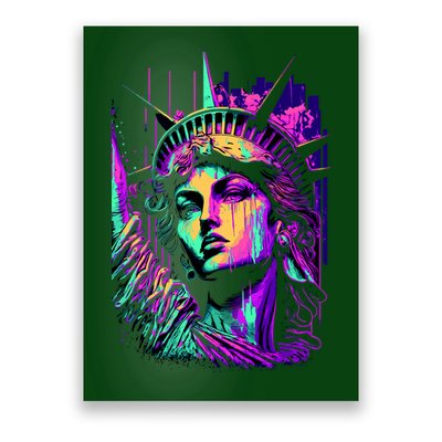 Statue Of Liberty Art Poster