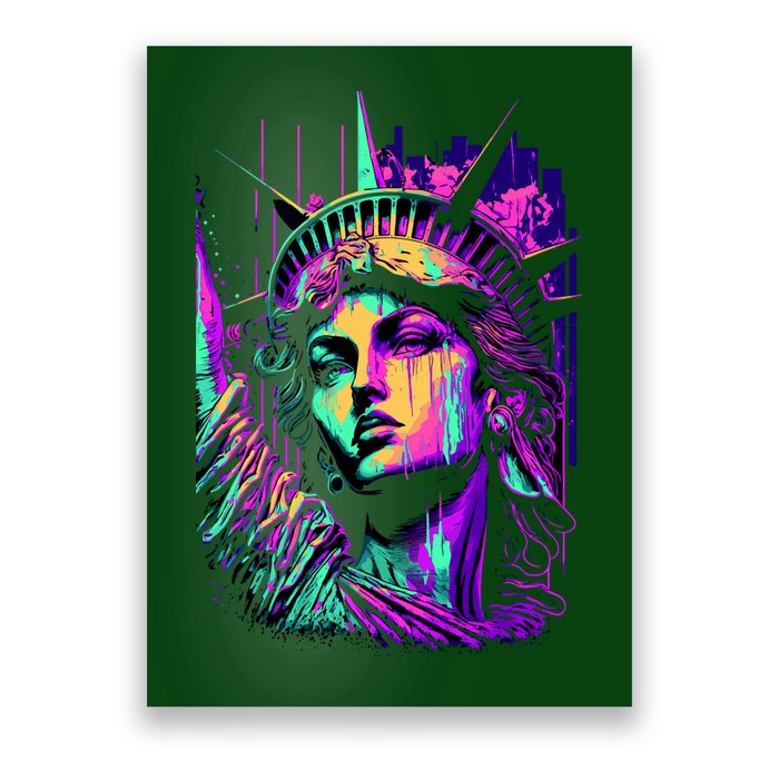 Statue Of Liberty Art Poster