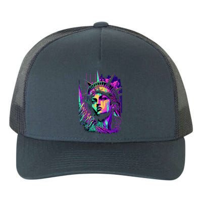 Statue Of Liberty Art Yupoong Adult 5-Panel Trucker Hat