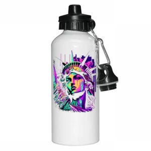 Statue Of Liberty Art Aluminum Water Bottle