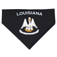 State Of Louisiana Flag Pelican La New Orleans Baton Rouge USA-Made Doggie Bandana