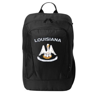 State Of Louisiana Flag Pelican La New Orleans Baton Rouge City Backpack