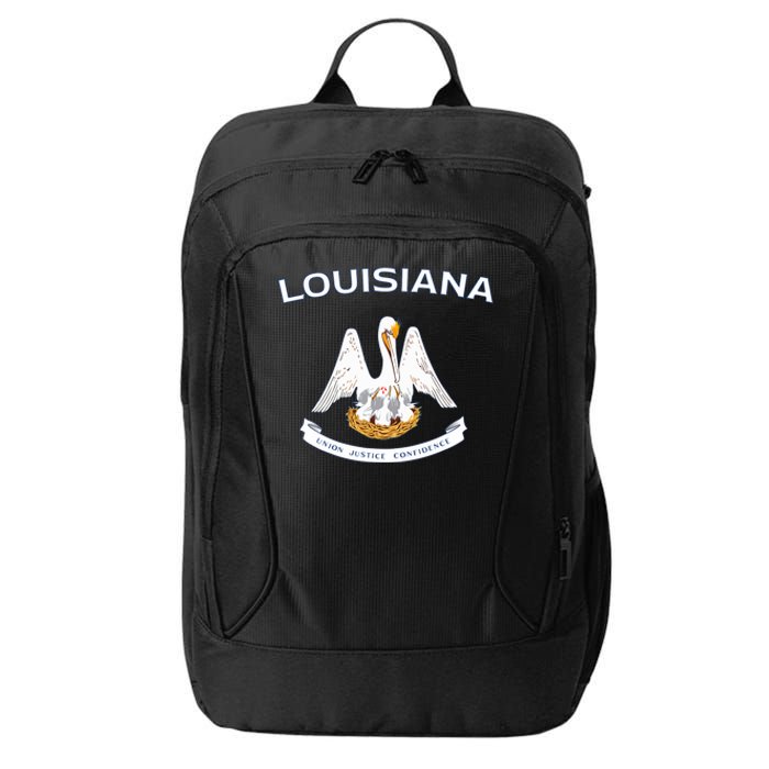 State Of Louisiana Flag Pelican La New Orleans Baton Rouge City Backpack