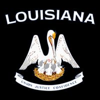 State Of Louisiana Flag Pelican La New Orleans Baton Rouge Zip Tote Bag