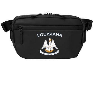 State Of Louisiana Flag Pelican La New Orleans Baton Rouge Crossbody Pack