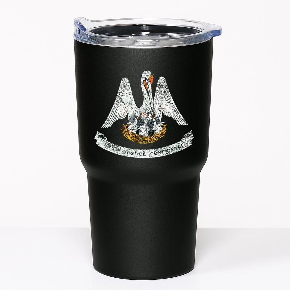 State Of Louisiana Flag Pelican La New Orleans Baton Rouge Tumbler