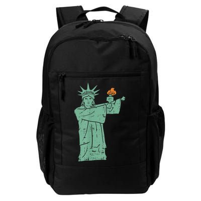 Statue Of Liberty Floss Dance Flossing Patriot Backpack