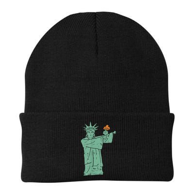 Statue Of Liberty Floss Dance Flossing Patriot Beanie