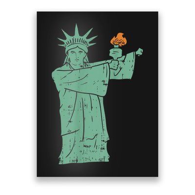 Statue Of Liberty Floss Dance Flossing Patriot Poster