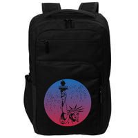 Statue Of Liberty New York Retro Impact Tech Backpack