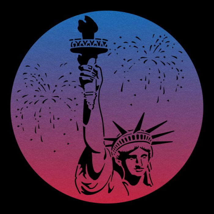 Statue Of Liberty New York Retro Impact Tech Backpack