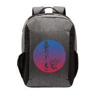 Statue Of Liberty New York Retro Vector Backpack