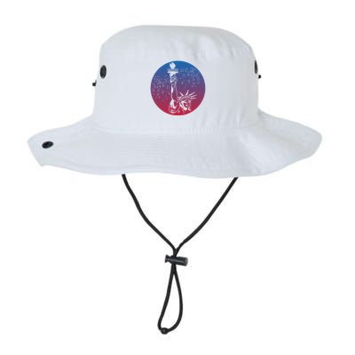 Statue Of Liberty New York Retro Bucket Hat