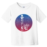 Statue Of Liberty New York Retro Toddler T-Shirt