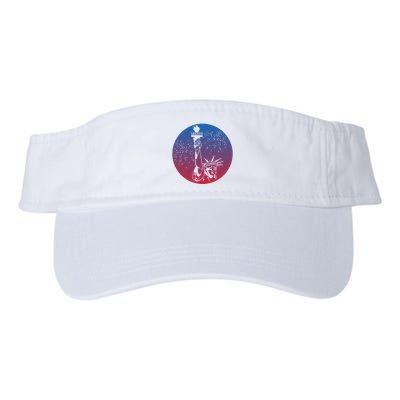 Statue Of Liberty New York Retro Visor