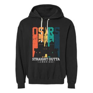 Straight Outta Lumbridge Garment-Dyed Fleece Hoodie