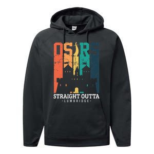 Straight Outta Lumbridge Performance Fleece Hoodie