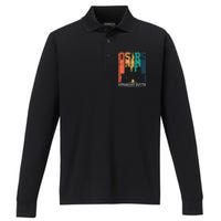 Straight Outta Lumbridge Performance Long Sleeve Polo