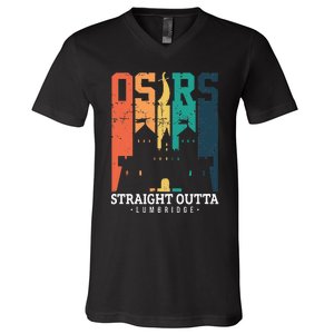 Straight Outta Lumbridge V-Neck T-Shirt