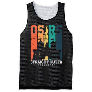 Straight Outta Lumbridge Mesh Reversible Basketball Jersey Tank