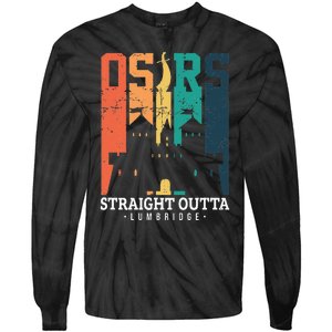 Straight Outta Lumbridge Tie-Dye Long Sleeve Shirt