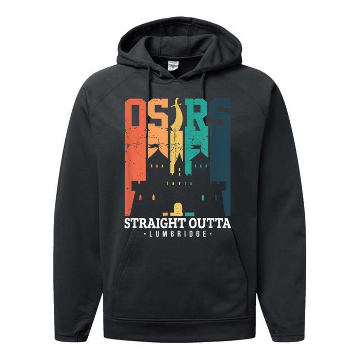 Straight Outta Lumbridge Performance Fleece Hoodie