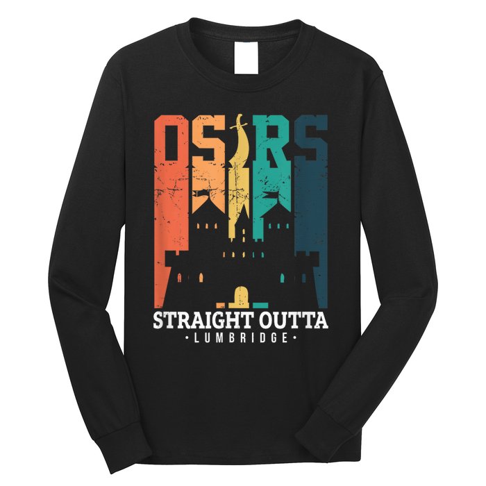 Straight Outta Lumbridge Long Sleeve Shirt