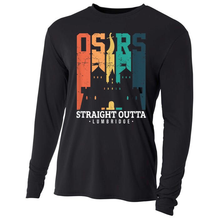 Straight Outta Lumbridge Cooling Performance Long Sleeve Crew