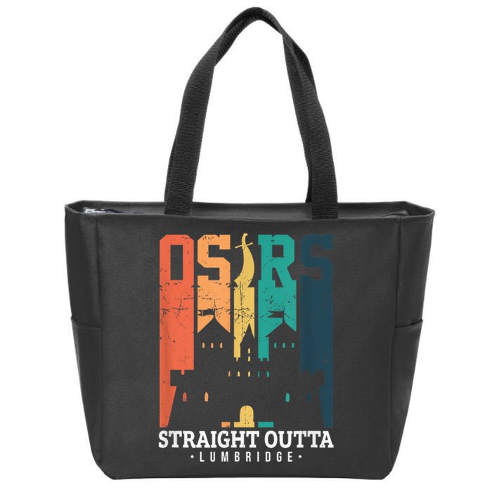 Straight Outta Lumbridge Zip Tote Bag