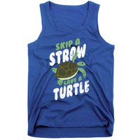 Saving Ocean Life Skip A Straw Save A Turtle Meaningful Gift Tank Top