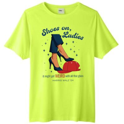 Shoes On Ladies Harris Walz 2024 Tall Fusion ChromaSoft Performance T-Shirt