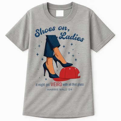 Shoes On Ladies Harris Walz 2024 Tall T-Shirt